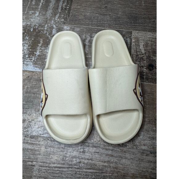 Shiba Inu Pillow Slides.  Size 39 Size 40 EU.  Women's 9, Men's 7. - Picture 4 of 7